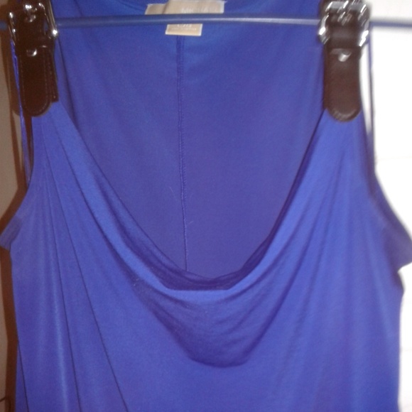 👗 Michael Kors Drape Neck Dress w/Shoulder Buckle - Picture 4 of 9